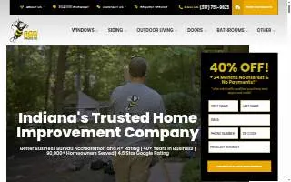 Bee Window, Inc. of South Bend website