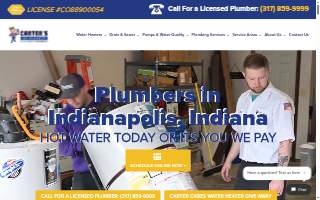 Carter's My Plumber - Plumbers Indianapolis, Water Heater Repair