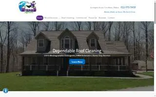 Wizard Soft Wash website