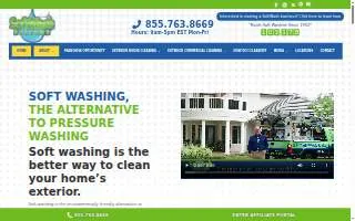 Softwash Solutions website