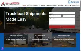 All America Transportation, Inc. of St. Louis website