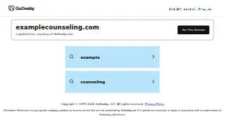 Creative Counseling Services of Ames website