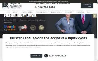 Doyle & O'Donnell of Sacramento website