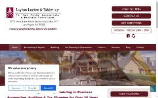 Layton Layton & Tobler LLP website