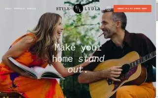 Style By Lydia Staging of Des Moines website