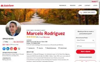Marcelo Rodriguez - State Farm Insurance Agent website