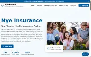Lori Nye - Independent Health Insurance Broker website