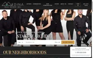 Medina Real Estate, Inc. website