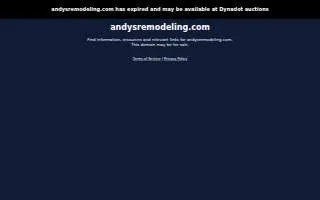 Andy's Remodeling & Handyman Service LLC website