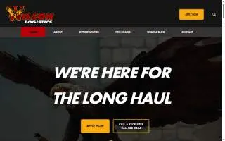 Wilson Logistics of Dallas website