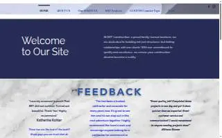 BRT Inc. Construction website