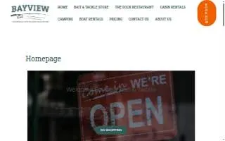 Bayview General Store website