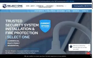 Scharig Alarm Systems of Gardner website