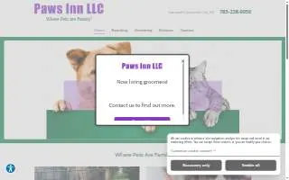 Paws Inn LLC of Junction City website