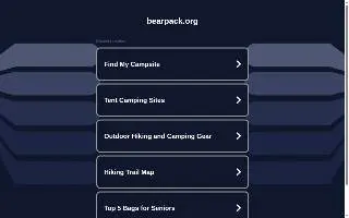 Whitewater State Park website
