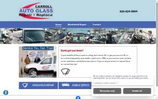 Carroll Auto Glass website