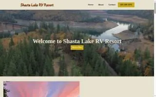 Shasta Lake Rv Resort-cmpgrd website