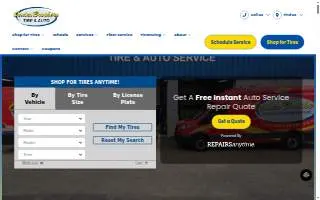 Oades Brothers Tire & Auto Service - 76th St. of Prairie Village website