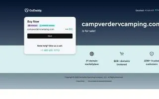 Verde River Rv Resort website
