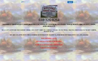 Timber Trails Campground website