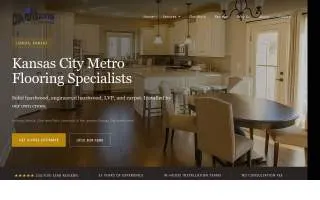 All Dimensions Flooring of Lenexa website