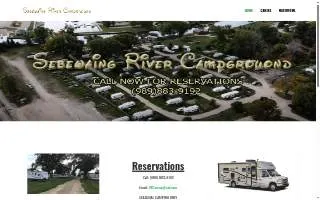 Sebewaing River Campground website