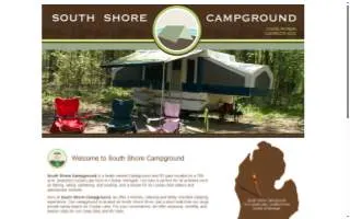 South Shore Campground website