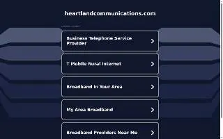 Heartland Communications Consultants website