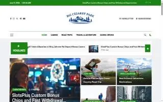 Big Cedar Rv Park website
