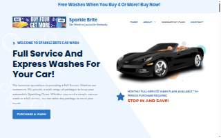 Sparkle Brite Car Wash “Full Service and Express Drive Thru”