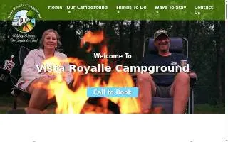 Vista Royalle Campground Ltd website