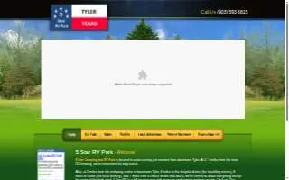 5 Star Rv Park website