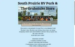 South Prairie Creek Rv Park website