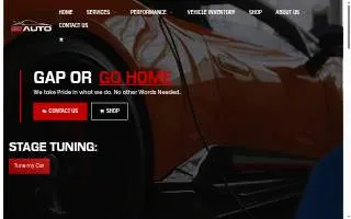 Go Auto Repair website