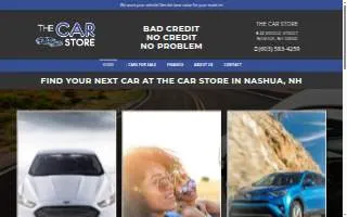 The Car Store Inc. website