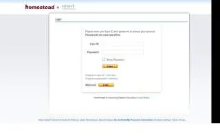 Homestead Financial Services website
