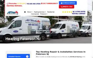 All Week Heating of Paterson website