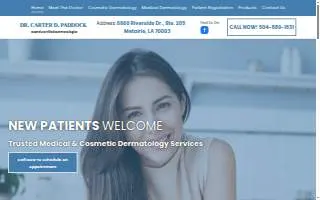 Dr Carter D Paddock website