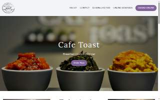 Cafe TOAST website