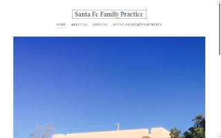 Santa Fe Family Practice website