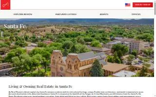 The Agency Santa Fe website