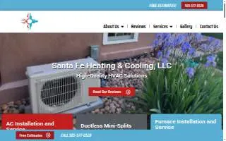 Santa Fe Heating & Cooling LLC website