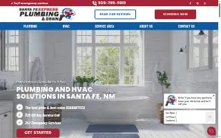 Santa Fe Express Plumbing & Drain website
