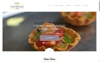 All About Catering of Las Vegas website