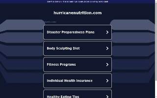 Hurricane Nutrition