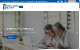 Financial Quest website