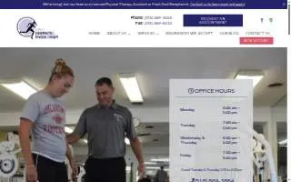 Albany Chiropractic and Physical Therapy website