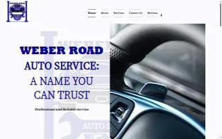 Weber Road Auto Service website