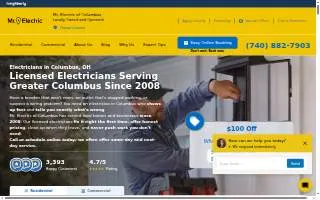 Mr. Electric of Columbus website