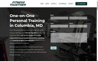 Fitness Together of Portsmouth website